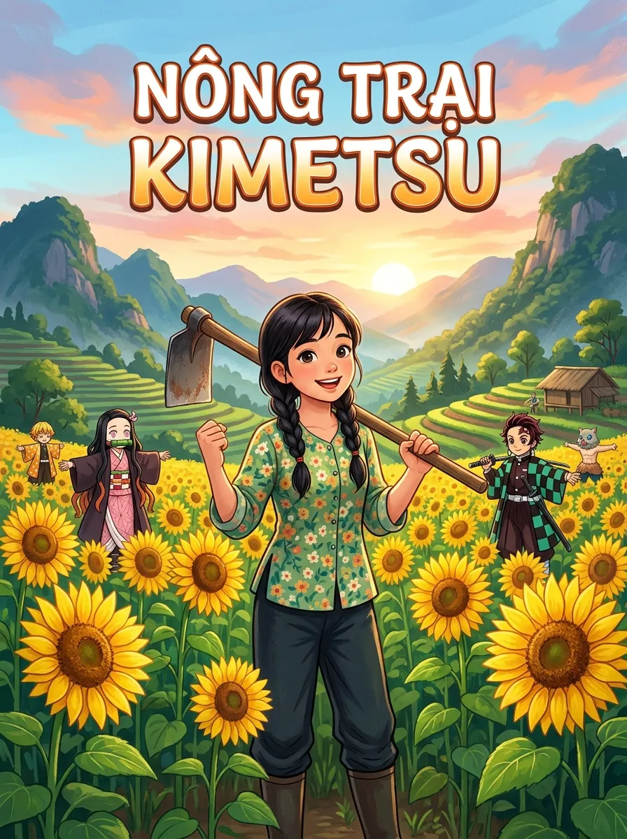 Nông Trại Kimetsu: Trồng Hướng Dương Diệt Quỷ