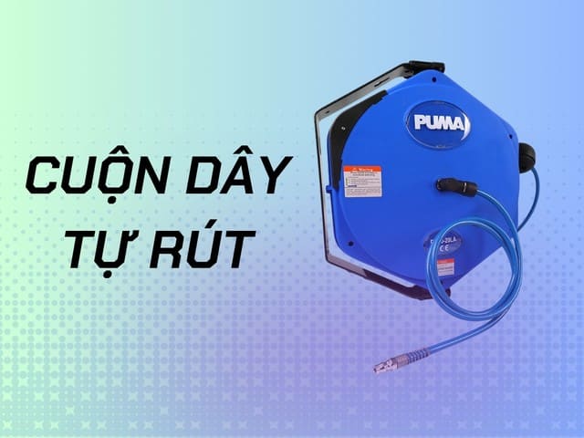 cuộn dây hơi tự rút