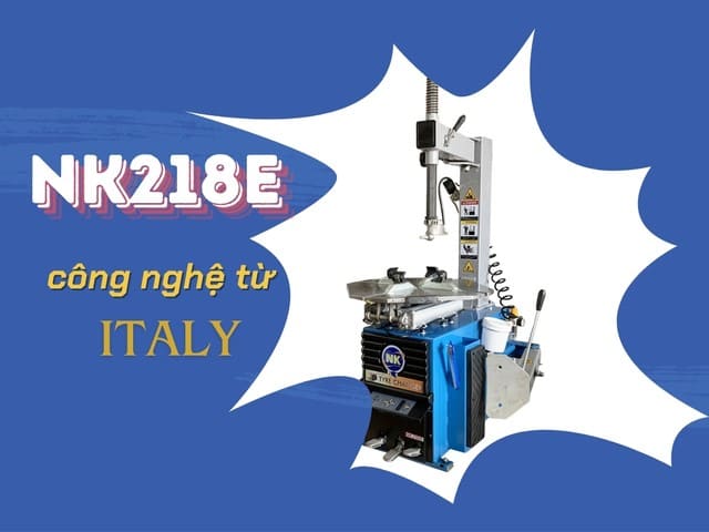 máy tháo vỏ xe nk218e