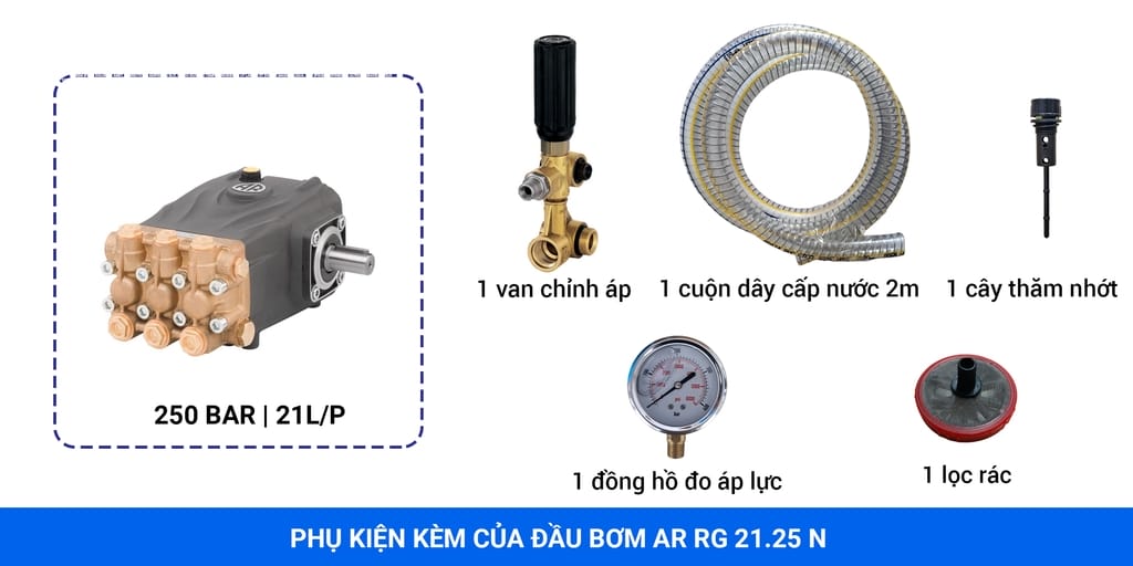 đầu rửa xe cao áp annovi reverberi ar rg2125n