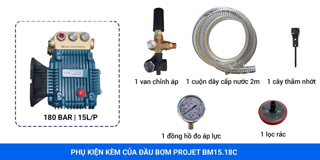 đầu súng máy rửa xe projet bm1518c