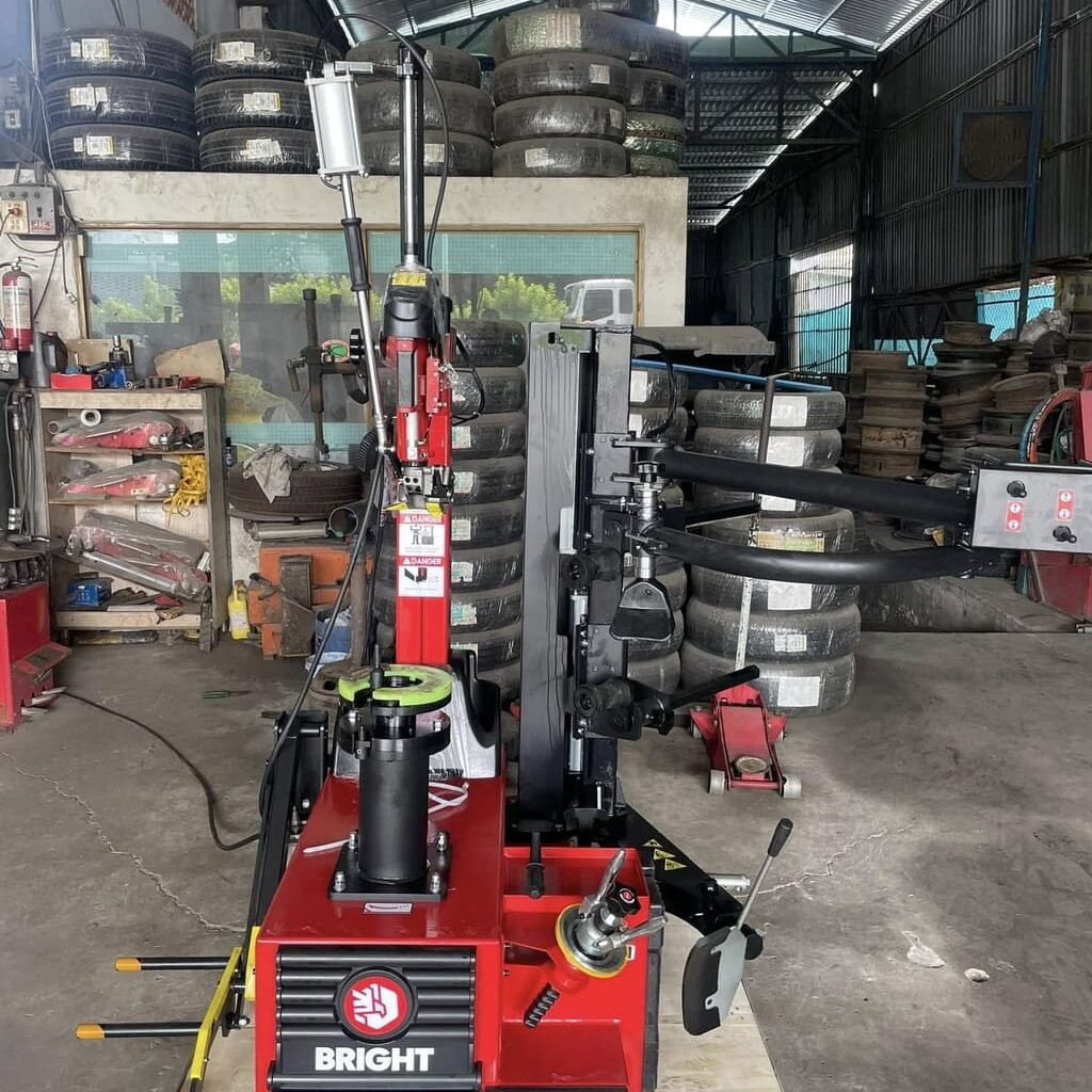 máy tháo vỏ xe tải bright lc-897v