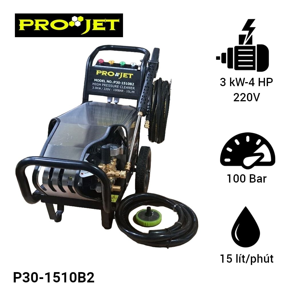 máy rửa xe ô tô cao áp projet p30-1510b2