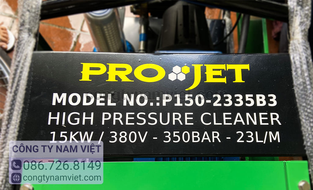 máy rửa xe ô tô cao cấp projet p150-2335b3