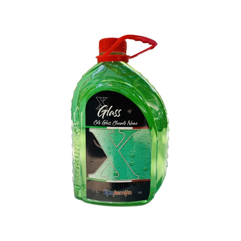 Nước rửa kính siêu cấp Ekokemika Xglass Cleaner Nano can 3.2L